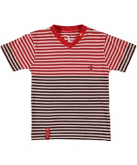 LRG Joaquin T-Shirt (Sizes 8 - 18) - chinese red, 10 - 12