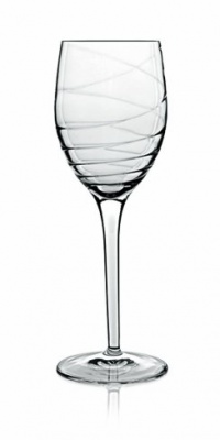 Luigi Bormioli Set of 4 Romantica Stemmed Wine Glasses, 9.5-Oz.