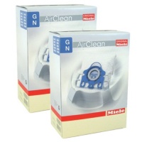 Miele Genuine GN Airclean Dust bags 8 bags w/4 filters FOR MIELE VACUUM