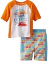 ABSORBA Baby-Boys Infant Two Piece Swimsuit Set