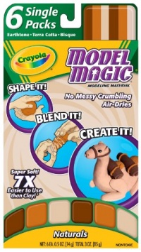 Crayola Model Magic Single Packs Naturals