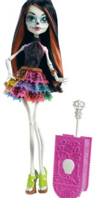 Monster High Travel Scaris Skelita Calaveras Doll