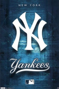 New York Yankees Logo 2011 Sports Poster Print - 22x34 Poster Print, 22x34