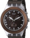 Swatch Irony Diaphane Chrono Full Blooded Earth Watch SVCK4042AG