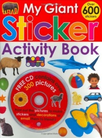 My Giant Sticker Activity Book (with CD)