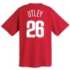 Chase Utley Philadelphia Phillies Youth Name and Number T-Shirt, Red