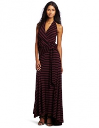 Ella Moss Women's Waldo Maxi Dress, Wine, Small