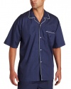 Nautica Men's Woven Mediterranean Dot Campshirt