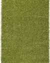 Rizzy Home KM1508 Kempton 3-Feet by 3-Feet Round Area Rug, Lime