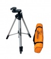 Johnson Level and Tool 40-6861 Tripod with Carrying Case and 1/4-Inch - 20 Adapter