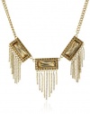 Jessica Simpson Gia Gold Collar Necklace