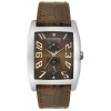 GUESS? Men's 85746G Brown Leather Watch