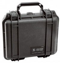 Pelican 1200 Case with Foam for Camera (Black)