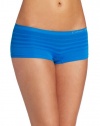 Calvin Klein Women's Seamless Ombre Hipster, Deepest Ocean, Small