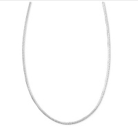 Giani Bernini Sterling Silver 18 Squared Snake Chain Necklace, Tarnish-Free