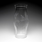 The hand engraved Wisteria collection is a practical and pretty range of Wine Glasses, Bowls, Covered Comports, Hurricane, Carafes, Decanters and Pitchers. Perfect for entertaining inside and outside! The handmade sheared edged items are robust and stylish in every sense.