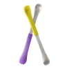 Boon Swap 2 Count 2 in 1 Feeding Spoon, Green/Purple