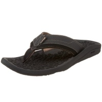 Reef Men's Playa Negra Thong Sandal,Black,10 M US