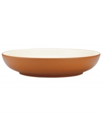 Make everyday meals a little more fun with Colorwave dinnerware from Noritake. Mix and match a pasta serving bowl in terra cotta and white with other shapes and shades for a tabletop that's endlessly stylish.