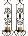 Uttermost 30 by 6-1/2 by 8-Inch Privas Wall Sconces, Set of 2