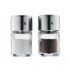 Perfect for picnics, individual place settings or anywhere with limited space, these compact salt and pepper shakers offer well-seasoned style.