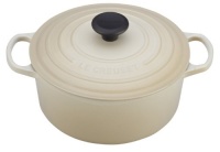 Le Creuset Signature Enameled Cast-Iron 9-Quart Round French Oven, Dune