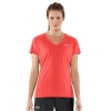 Women's UA Tech™ Shortsleeve V-Neck Tops by Under Armour Medium Fire