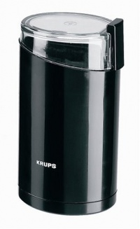 KRUPS 203-42 Electric Spice and Coffee Grinder with Stainless Steel Blades, Black