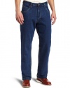 Key Industries Men's Relaxed Fit Flannel Lined Denim Jean