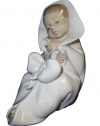 Nao by Lladro Collectible Porcelain Figurine: ALL BUNDLED UP - 6 1/2 tall - Baby Boy