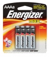 Energizer Max Alkaline AAA, 8-Count