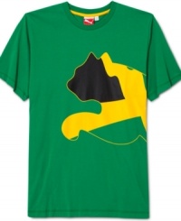 Front and center. Keep your country pride on display with this graphic t-shirt from Puma.