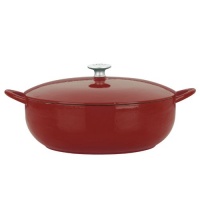 Mario Batali Cookware Classic Enamel Cast Iron Stew Pot - Chianti