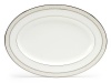 Noritake Montvale Platinum Oval Platter, 14-inches