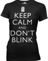 Doctor Who Keep Calm And Don't Blink Juniors T-shirt