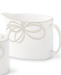 There's no classier canvas for your favorite recipes than the kate spade Belle Boulevard dinnerware collection. Featuring a distinctive platinum band and whimsical bow design on the finest white china, its easy sophistication makes every meal a work of art.