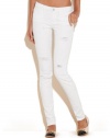 GUESS Brittney Skinny White Destroyed Jeans