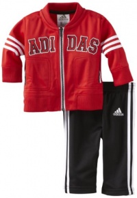 adidas Baby-Boys Infant ITB Teamtricot Set, Bright Red, 24 Months