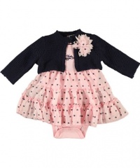 Guess Felicity 2-Piece Outfit (Sizes 0M - 6M) - pink, 6 - 9 months