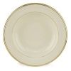 Lenox Eternal Gold Banded Ivory China Pasta Bowl/Rim Soup