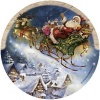 Santa's Sleigh - Set of 4 Sandstone Coasters by Thirstystone