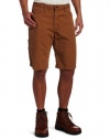 Dickies Men's Relaxed Fit Duck Carpenter Short, Brown Duck, 40