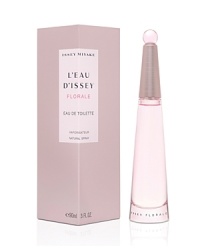 L'Eau d'Issey Florale, a new, elegant and modern fragrance. Composed of mandarin, lily, rose, musk and white wood, this new floral odyssey evokes femininity and delicateness.