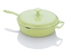 Fagor Michelle B. 4-Quart Chicken Fryer with Lid, Lemon Lime