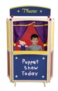 GuideCraft Center Stage Floor Puppet Theater