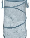 Whitmor 6926-1170-BRYBL 15 inch Collapsible Laundry Hamper, Berry Blue