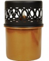 Lamplight TIKI 1108355 Windfighter Metal Tabletop Oil Candle