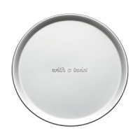 Kate spade new york's popular Silver Street collection features clever phrases engraved in gleaming polished silver-plated accessories. Detailed with Make It a Double, On the Rocks, With a Twist and Bottoms Up, this whimsical coaster set makes a great hostess gift.