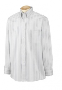 Van Heusen 56900 Mens Wri-Resistant Blended Pinpoint - Multi Pinstripe 56900 S