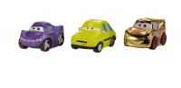 Cars Micro Drifters Gold Lighting McQueen, Holley and Acer Vehicle 3-Pack